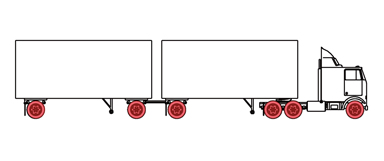 Special design of 4 lines for light truck tires in 17.5,19.5 tires