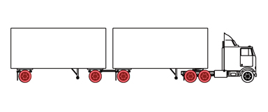 NT333 pattern for 385 65r22.5 tyre long range tyres