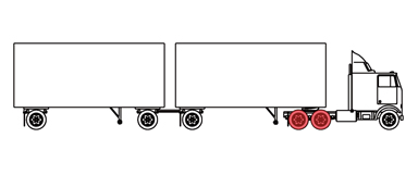 315 80r22.5 13R22.5 Truck Tyres for Driving Axles